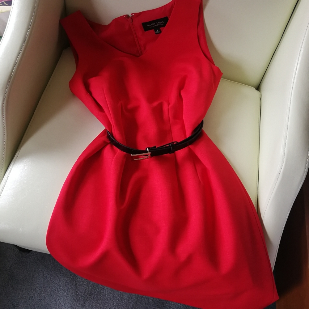 NWOT Black Label Holiday Red Skirt size 4